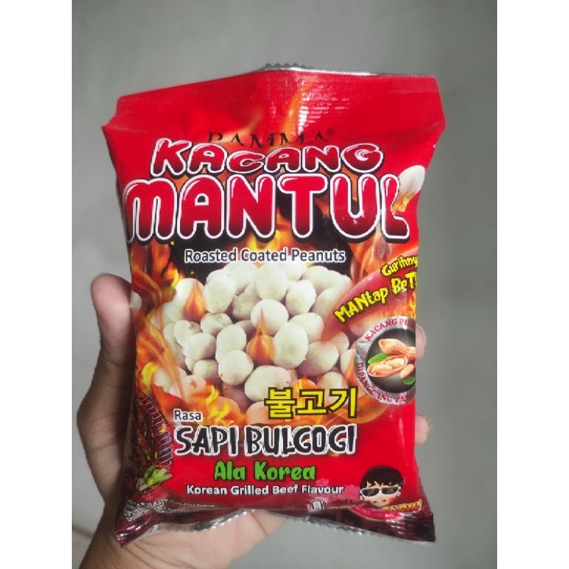 

Kacang mantul sapi bulgogi 60gr - exp Mar 25