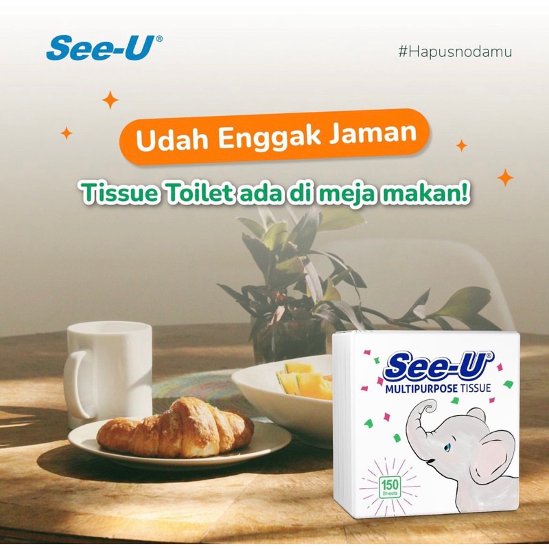 Tissue pop up / Tissue meja see-u