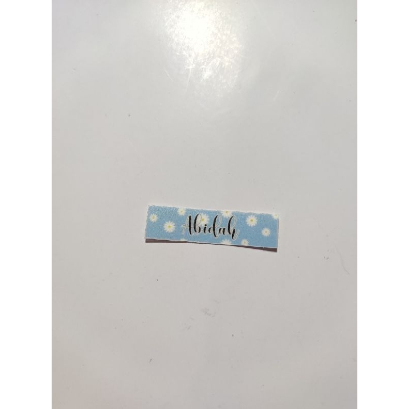 

Stiker Nama Custom Preorder
