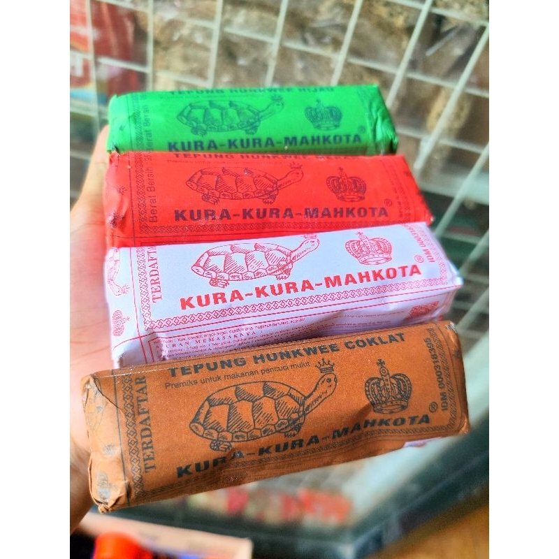 

TEPUNG HUNKWEE KURA KURA MAHKOTA 95Gr