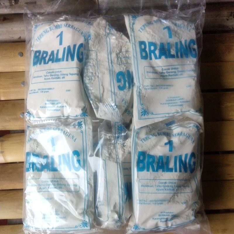 

tepung mendoan braling isi 10pak