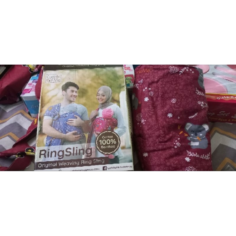 Ring sling cuddle me preloved