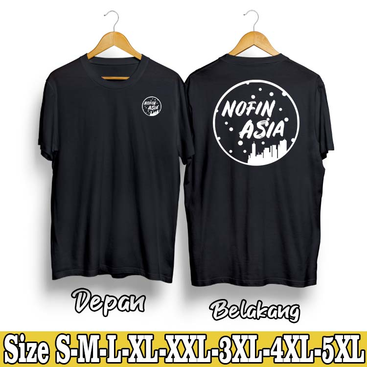 Kaos Dewasa DJ Nofin Asia Bahan Cotton Combad 30S Premium
