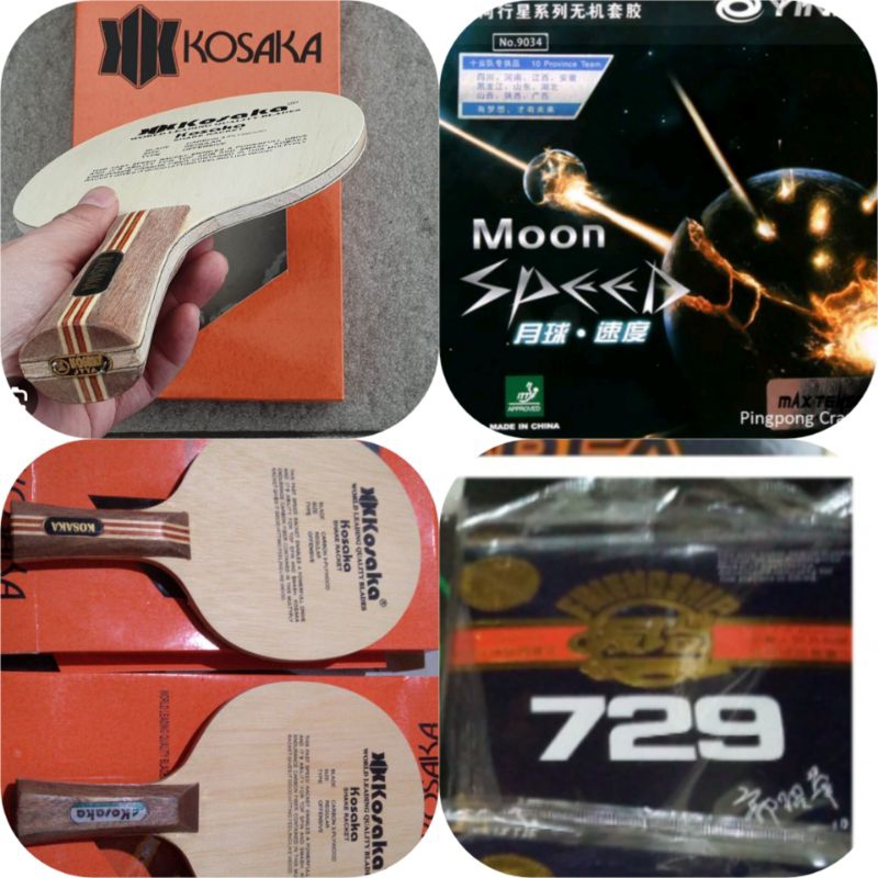 Bet rakitan blade kosaka ruber yinhe moon speed dan 729