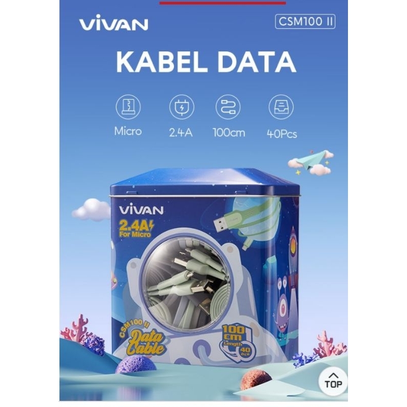 Kabel Data Vivan Micro Original