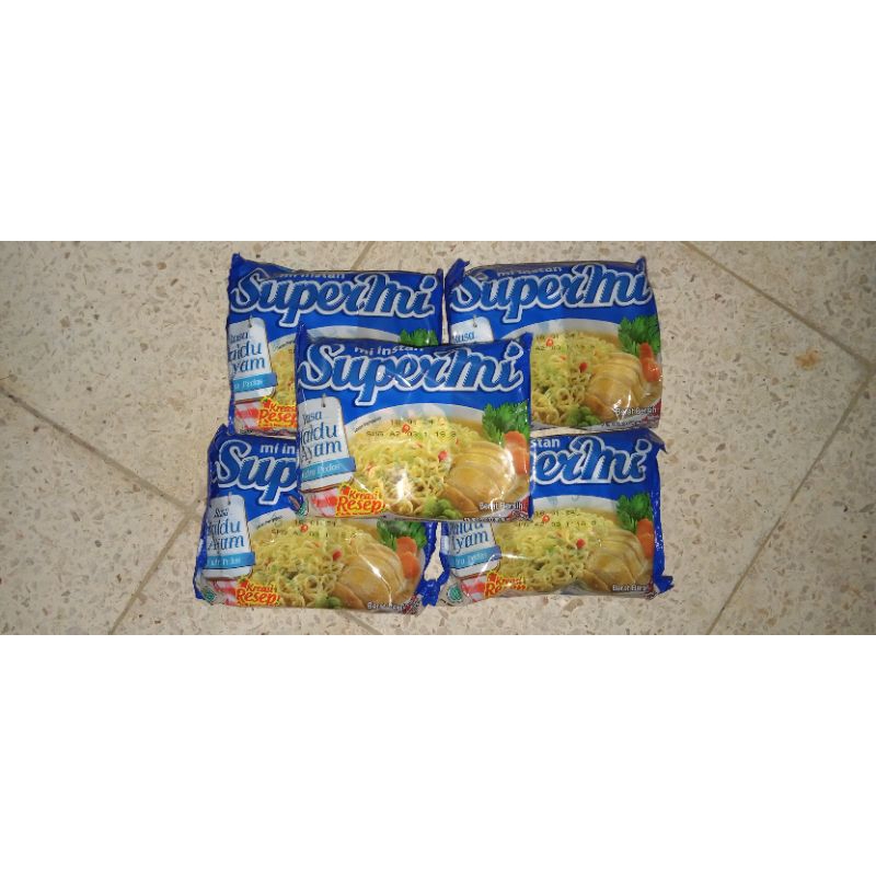 

paket hemat 5pcs Supermi termurah