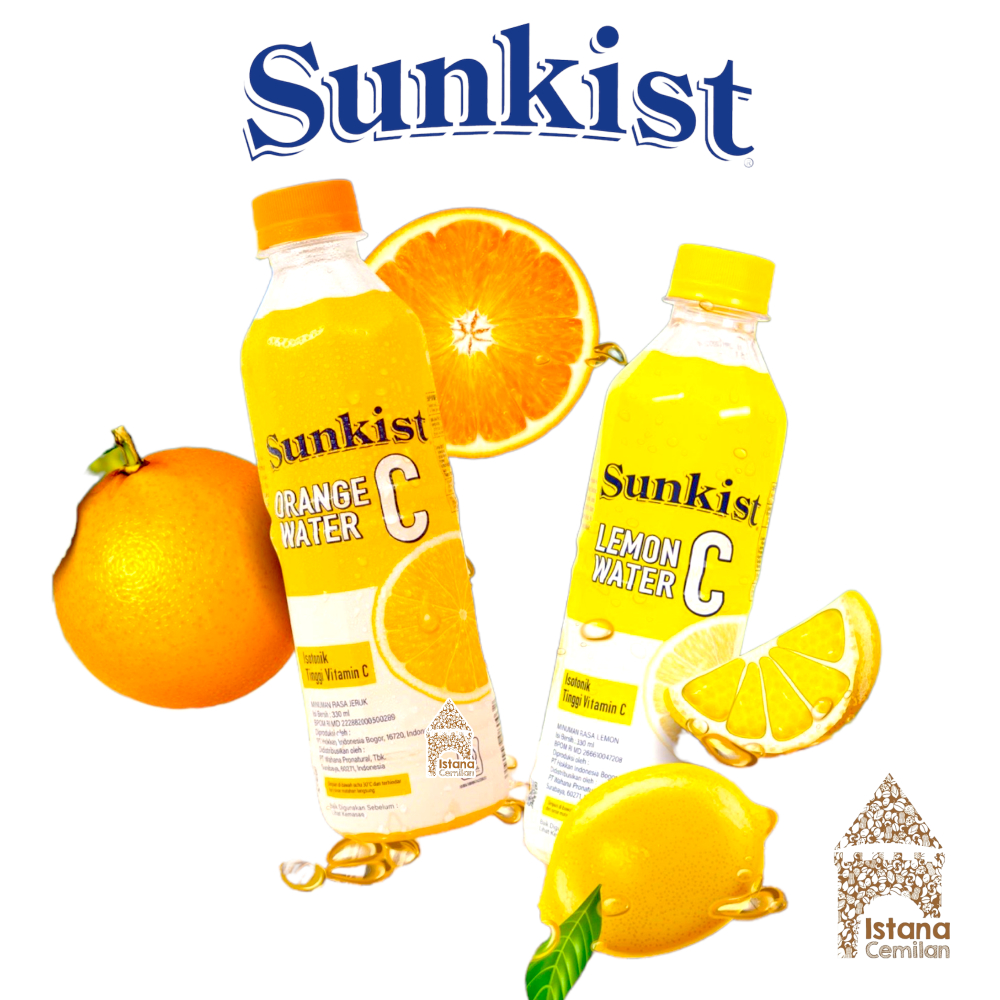 

Sunkist C Minuman Isotonik Lemon / Orange Water Botol 330 ML