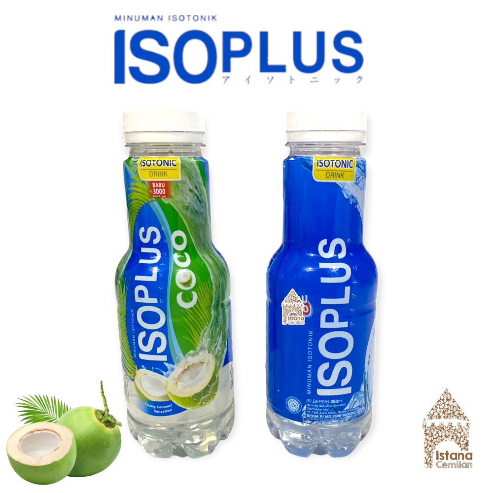 

ISOPLUS Minuman Isotonik Drink Original / Coco 350 ML