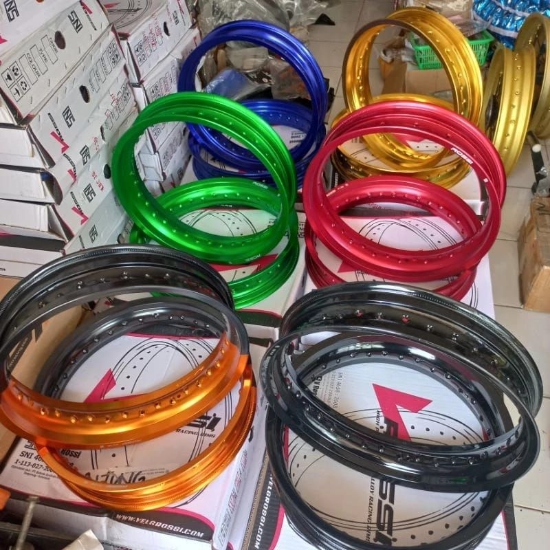 Velg Vrossi WM Tapak Lebar Ring 17 Tapak lebar