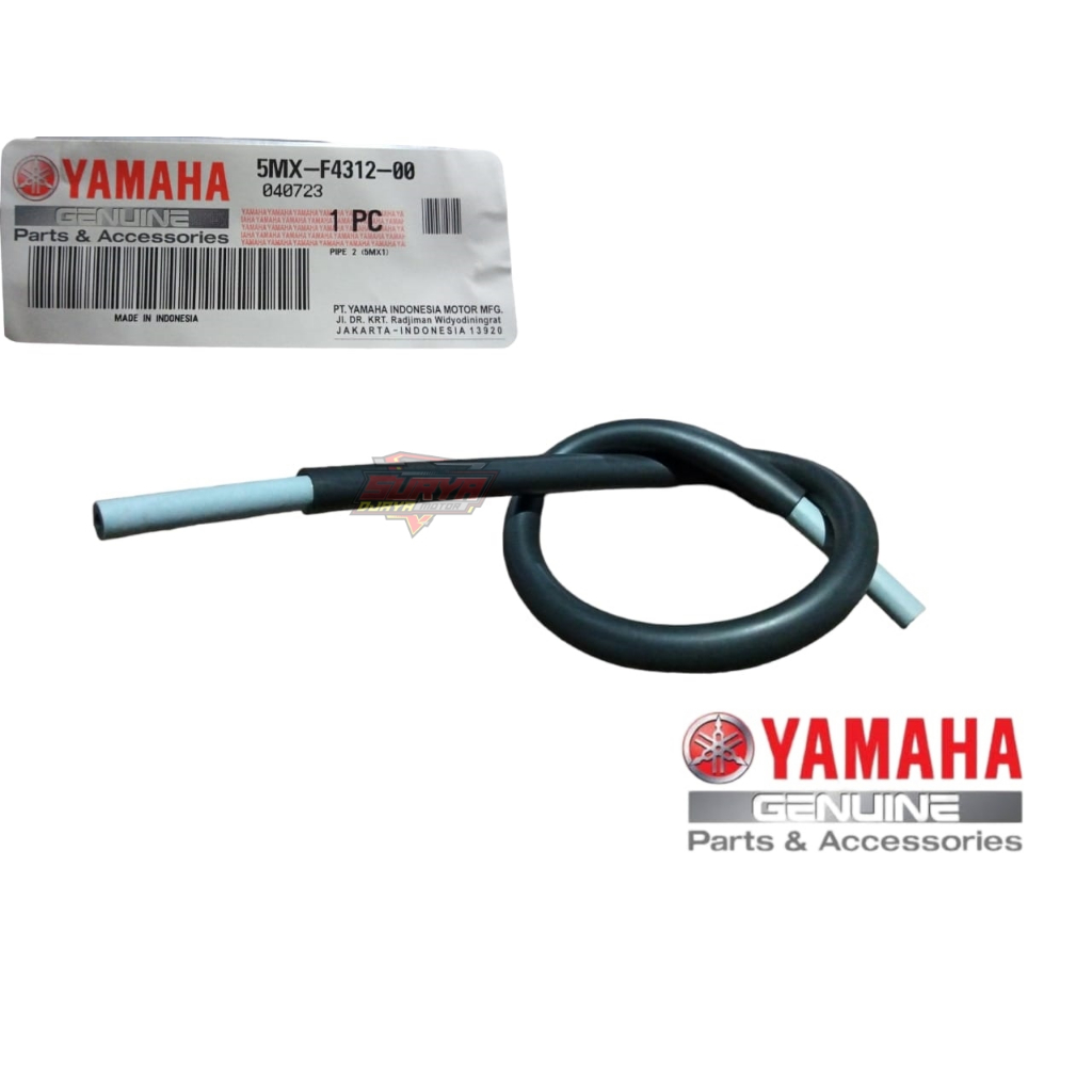 pipe 2 selang hisap 5MX tangki tengki ke intek membran vakum bensin nouvo lele nouvo z original asli