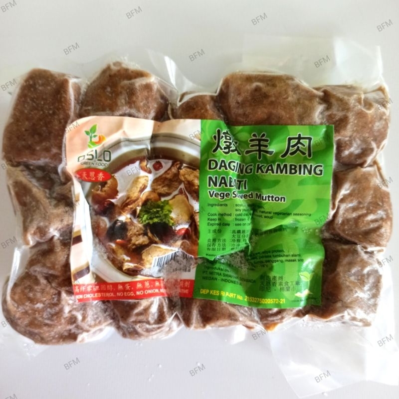 

Vege Oslo Daging Kambing Nabati 450 Gr