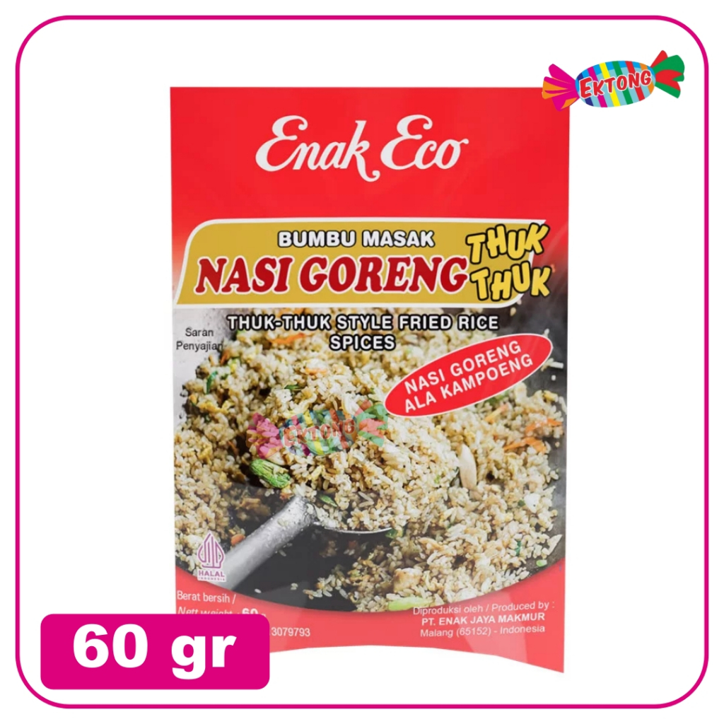 

ENAK ECO NASI GORENG THUK THUK 60GR Bumbu Nasi Goreng