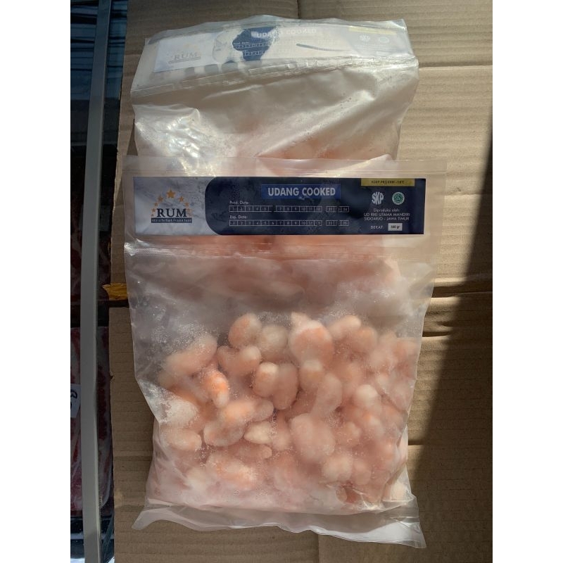 

Udang Kupas BERSIH 500gr Ukuran MEDIUM, Udang Cooked Medium 500gr FROZEN UDANG