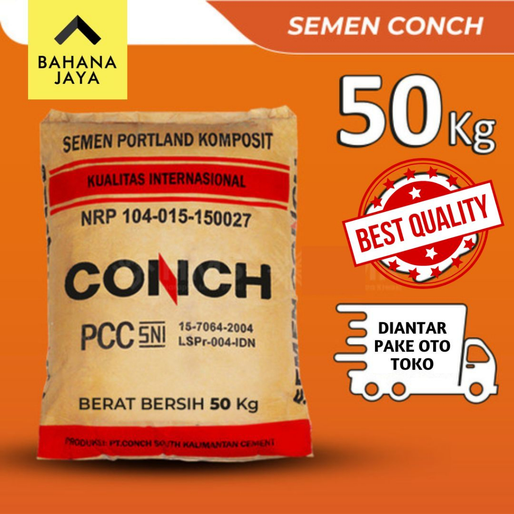 SEMEN CONCH 50KG semen 1 sak - READY MANADO