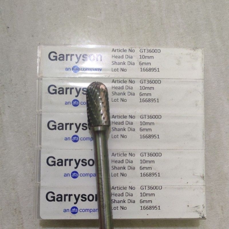 cuner garryson GT3600D rotary bur 6mm x 10mm