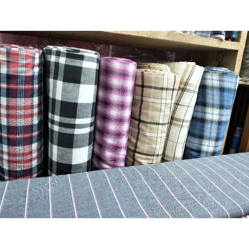 promo katun flanel import kemeja dres gamis tunik dll