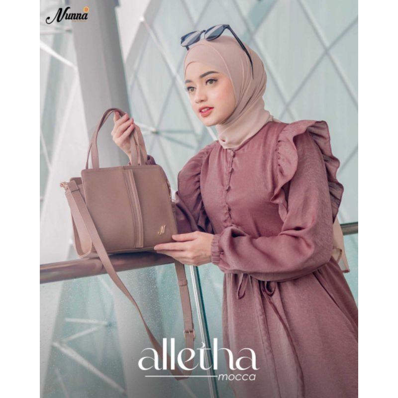Nunna Alletha Bag Sling Bag and Shoulder Bag Original Tas Wanita Cantik Casual dan Formal