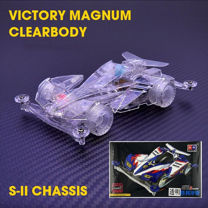 Mini 4WD Merk Daxing : Victory Magnum Premium Clear