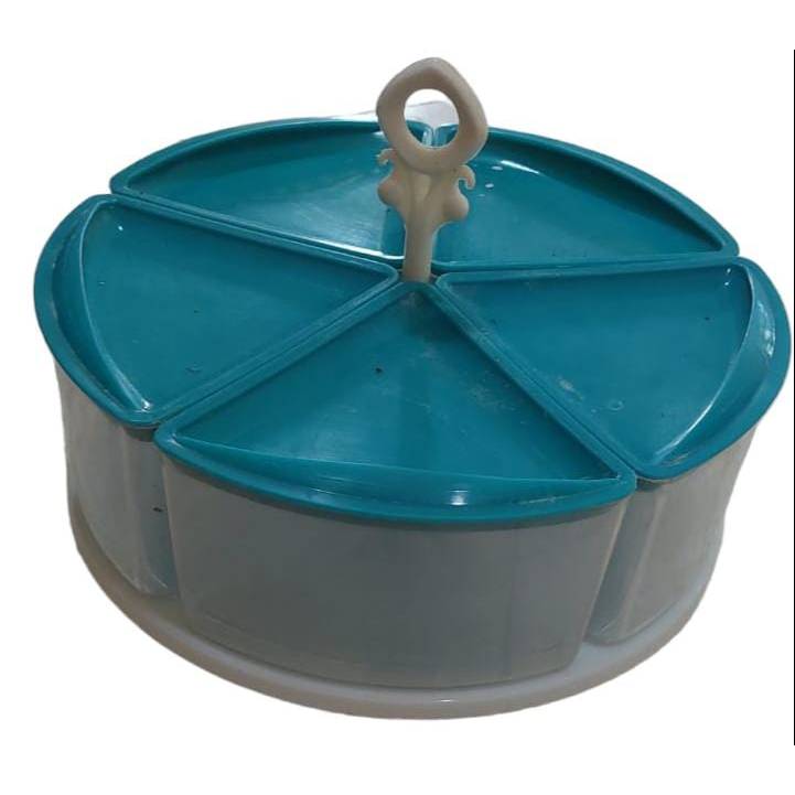 Toples Bunga Mekar Toples Putar Kue/Candy/Snack/buah