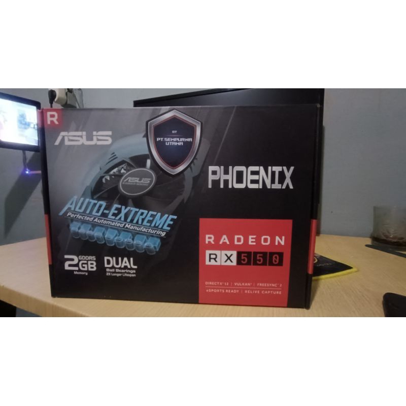 Asus Radeon RX550 2gb