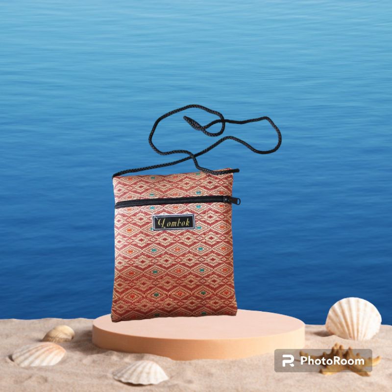 Tas Selempang Tenun Songket Asli Lombok [Oleh-oleh Khas Lombok]