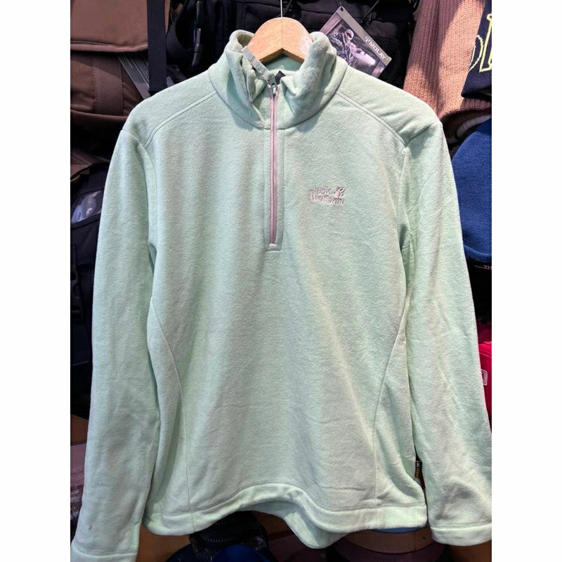 jaket jack wolfskin polar inner original green jaket gunung outdoor camping trecking waterproof wind