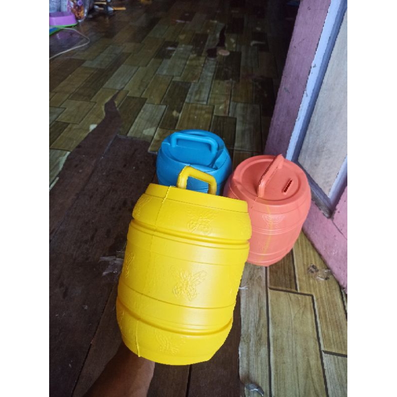 Tabungan gentong besar / celengan plastik gentong besar