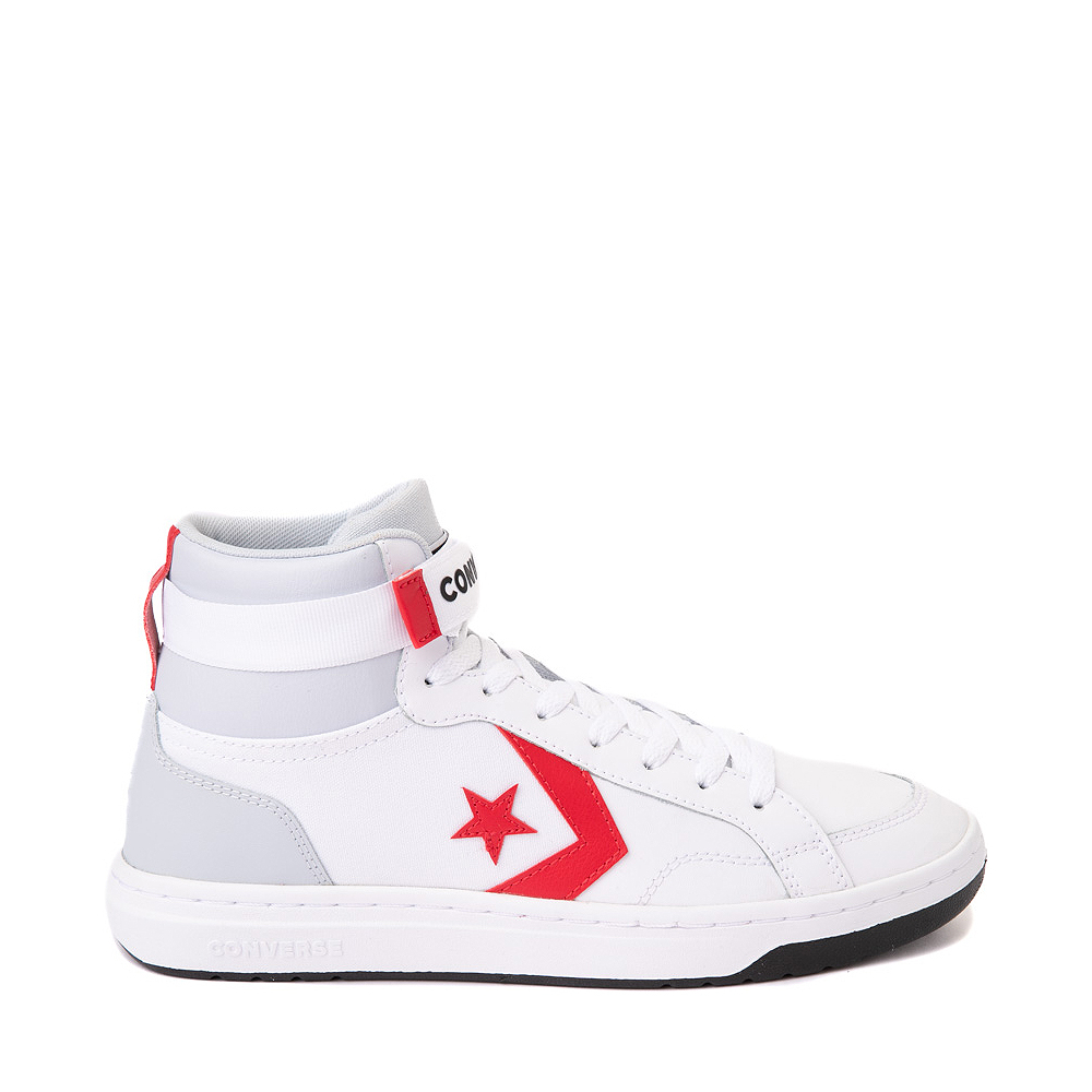 Converse Pro Blaze V2 Strap Velcro Retro Sport Athletic Leather White