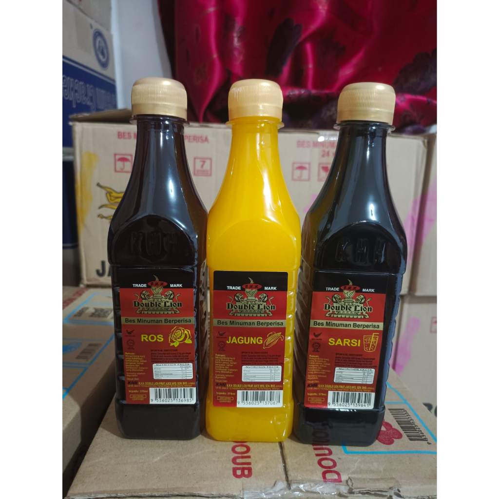 

SIRUP DOUBLE LION MALAYSIA 375gr - ANEKA RASA SIRUP DOUBLE LION IMPORT MALAYSIA