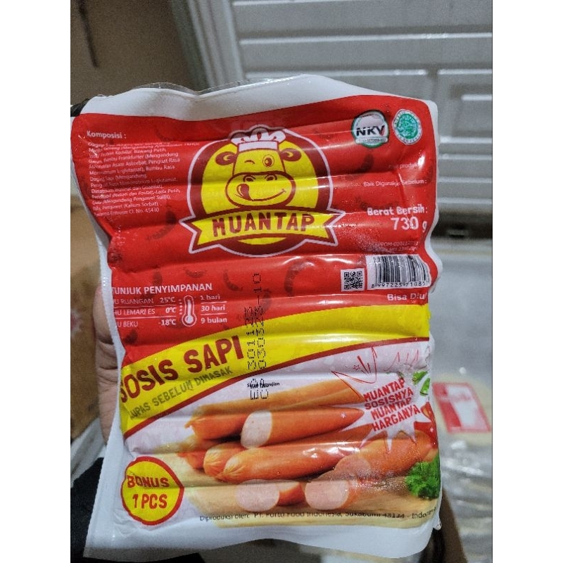 

Sosis sapi Ulir Bartoz 730gr