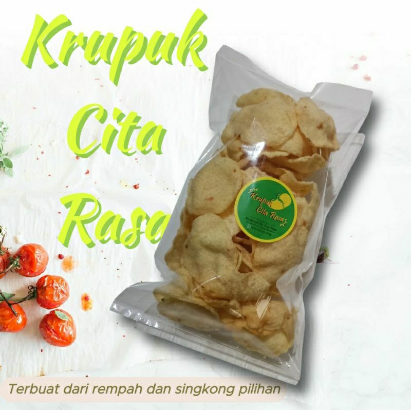 

Krupuk samiler singkong Matang 100gram Khas Mojokerto, jajanan tradisional