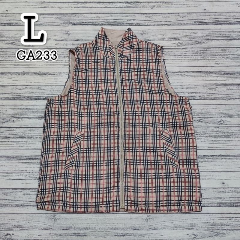 Atasan Vest Onores Reversible