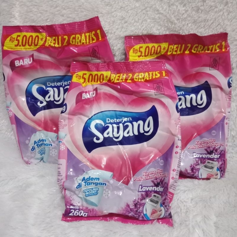 SAYANG Detergent Bubuk 260gr