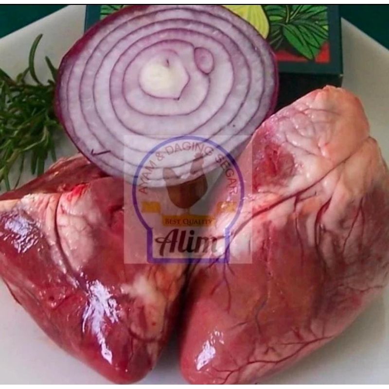 

Jantung Kambing Segar (Fresh Lamb Heart)