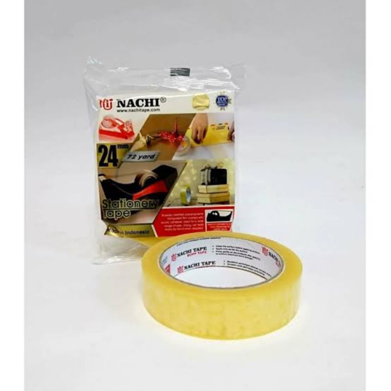 

ISOLASI NACHI ( SUPER PREMIUM ) 24 mm x 72 YARD ORIGINAL