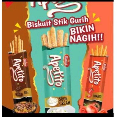 

roma apetito biskuit stik 18gram