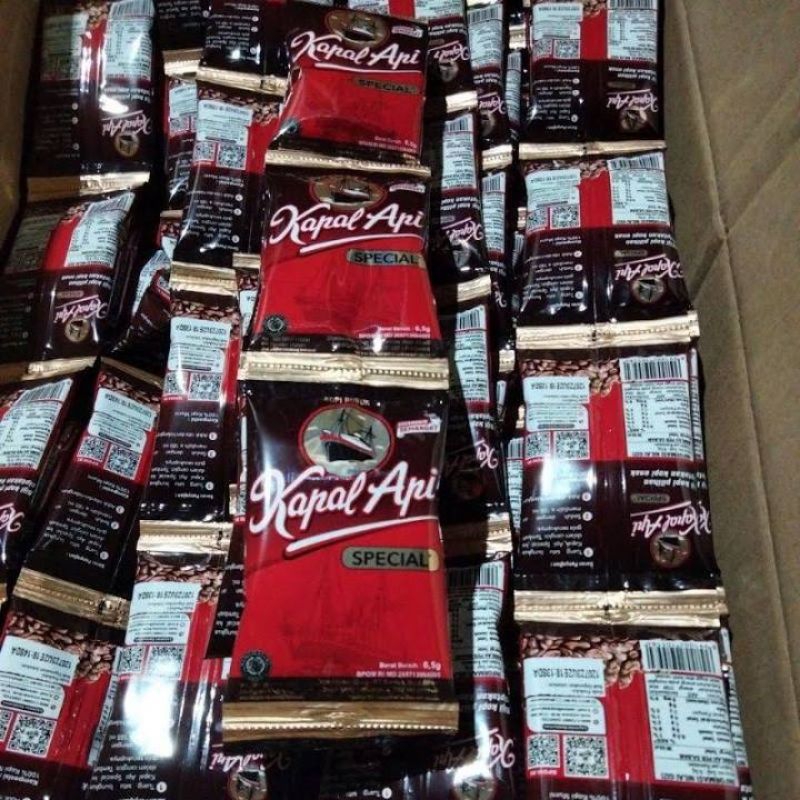 

kopi kapal api, kopi tanpa gula, kopi kapal api mini RENCENG isi 5 renceng