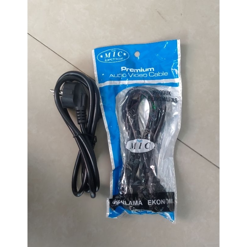 Kabel Ac Sound system Majic Com Komputer Printer 1,8cm Full merk Neo MIC