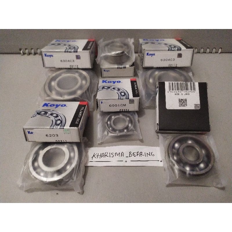 Bearing 6304 C3 Koyo Set Kruk As Rasio Supra Grand Astrea Legenda Fullset Original Japan