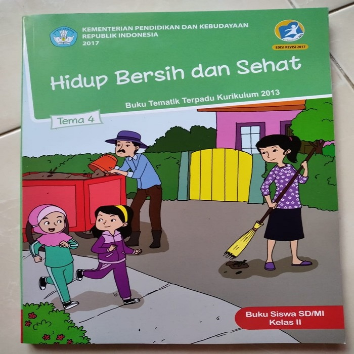Hidup Bersih Dan Sehat Buku Tema 4 Kelas 2