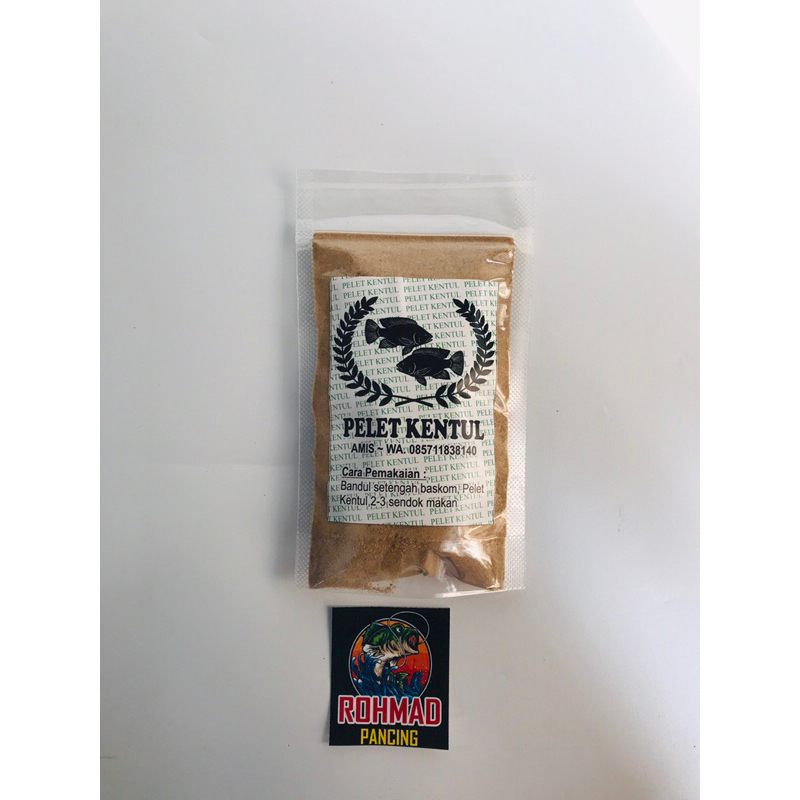 pelet KENTUL keringan tombro nila
