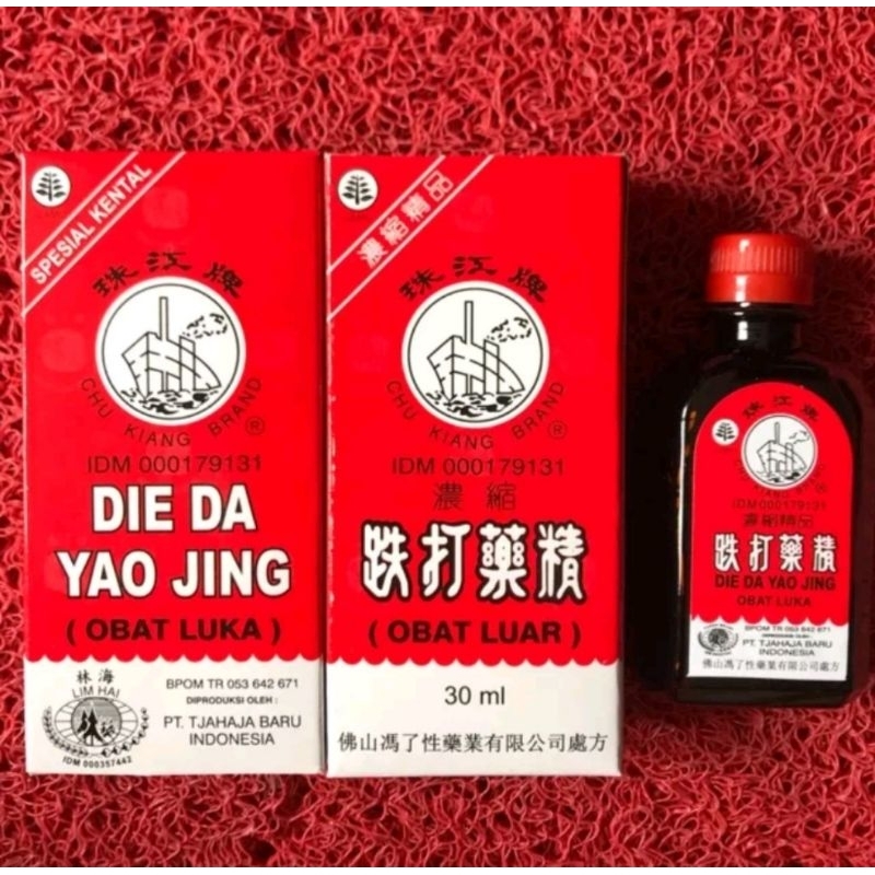 Die DaYao Jing spesial Kental,Obat Merah/ Betadine Cina