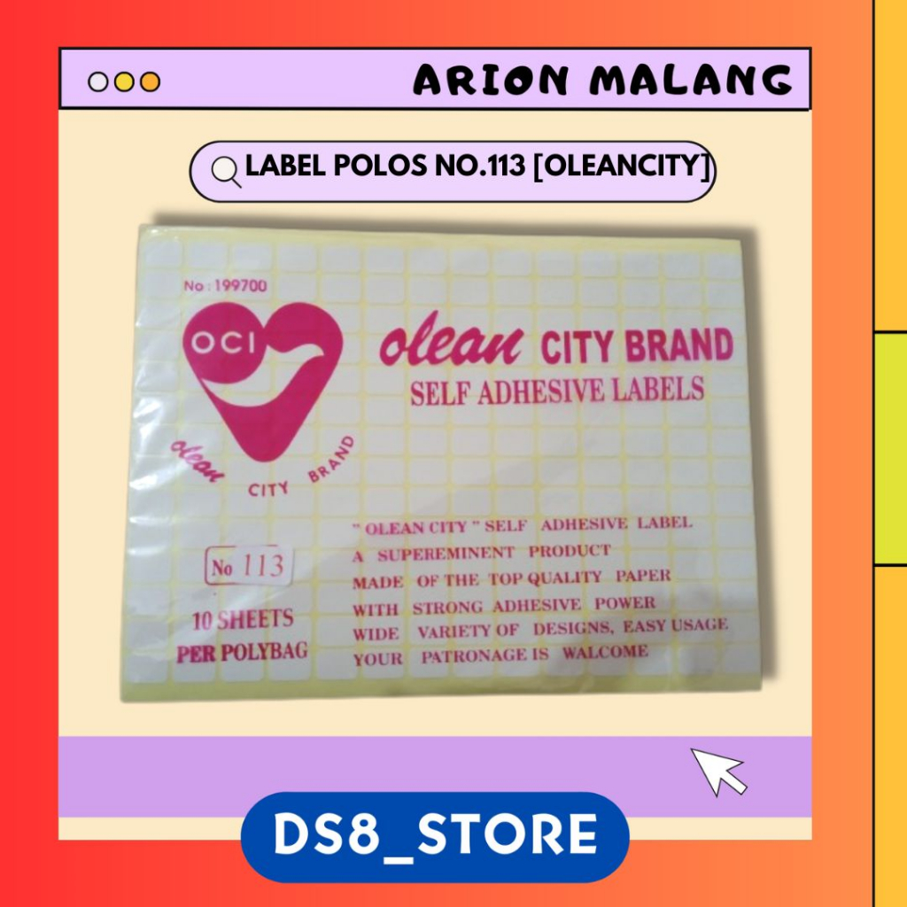 

Label Polos No.113 [OleanCity]