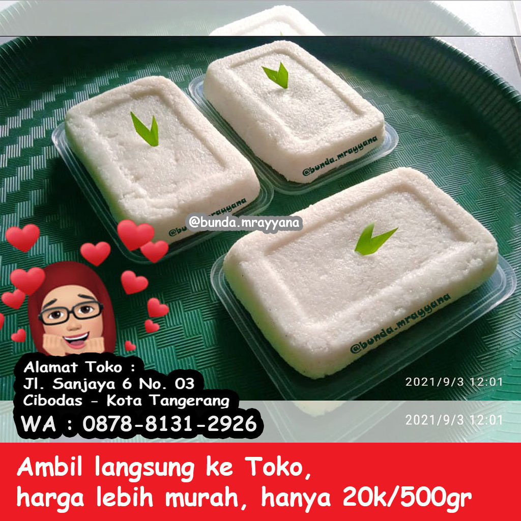 

ULI KETAN MBAH UTI 500gr (sticky rice tape tapai uli ketan) JADAH JOGJA) ENAK GURIH