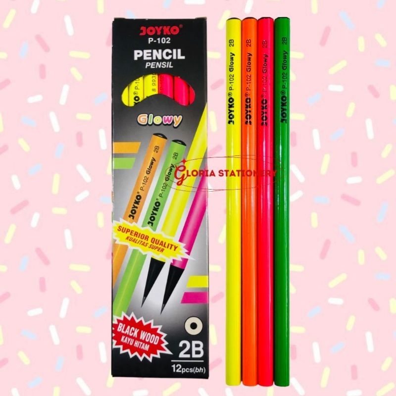 

JOYKO Pensil 2B Glowy P 102/ Pensil 2B P 102 Glowy JOYKO