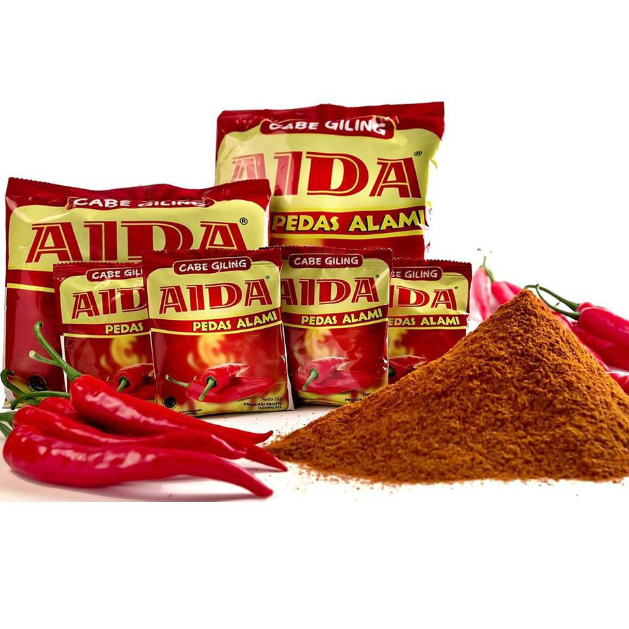 Bubuk Cabai Aida (1 lmbr 10 pcs)