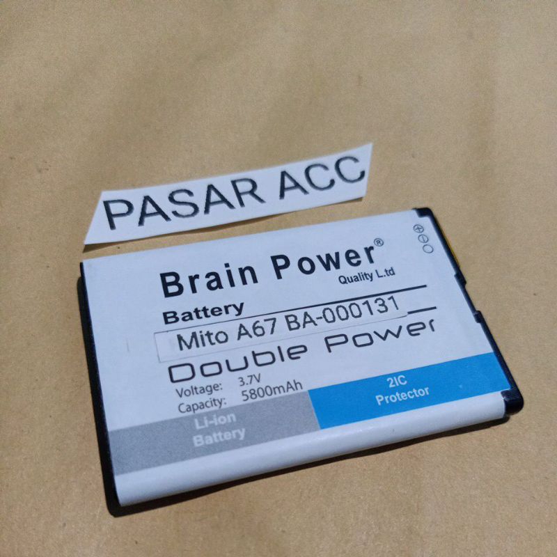 Baterai Batrey HP Mito A67 Core BA-000131 BP Double Power