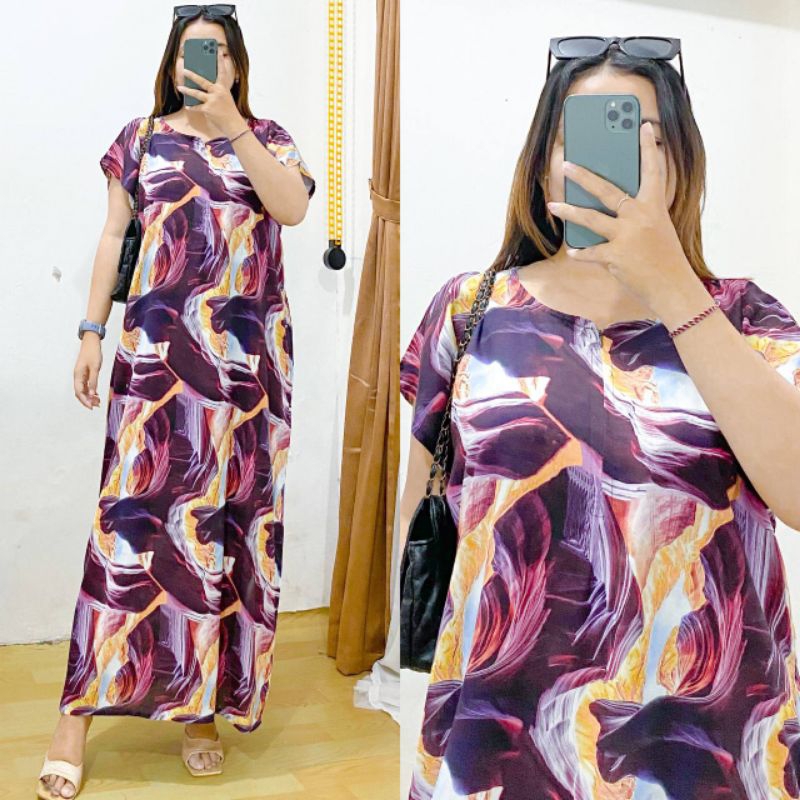 Daster Panjang Semata Kaki/Daster Busui/ Daster Kekinian