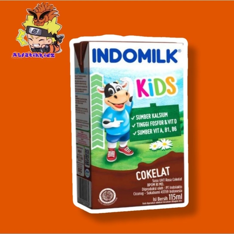 

Indomilk Kids Susu UHT Cokelat 115ml 1Pcs - Kemasan Baru