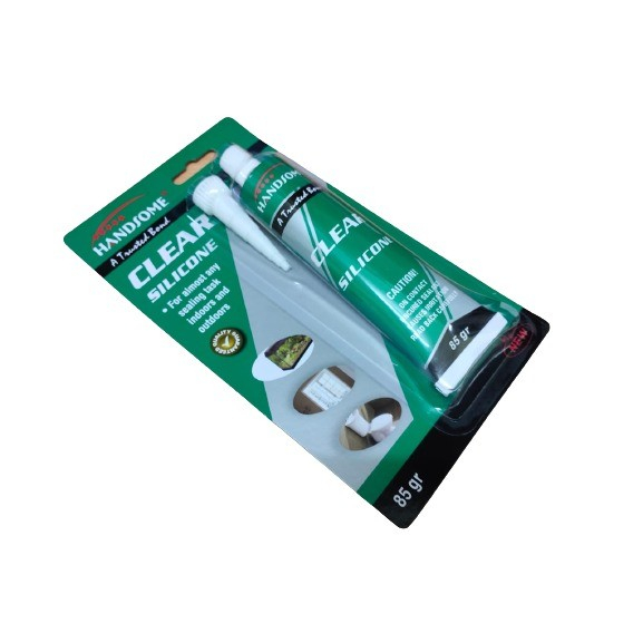 

Aneka - Lem Kaca Aquarium Handsome Silicone Rubber Sealant 35-85gr